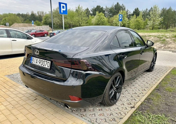 Lexus IS cena 88900 przebieg: 138700, rok produkcji 2015 z Białystok małe 67